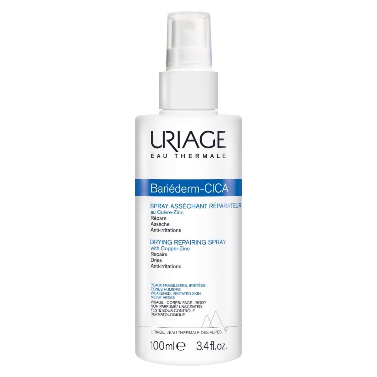 URIAGE - Bariéderm-CICA Spray Secante 100ml de Uriage