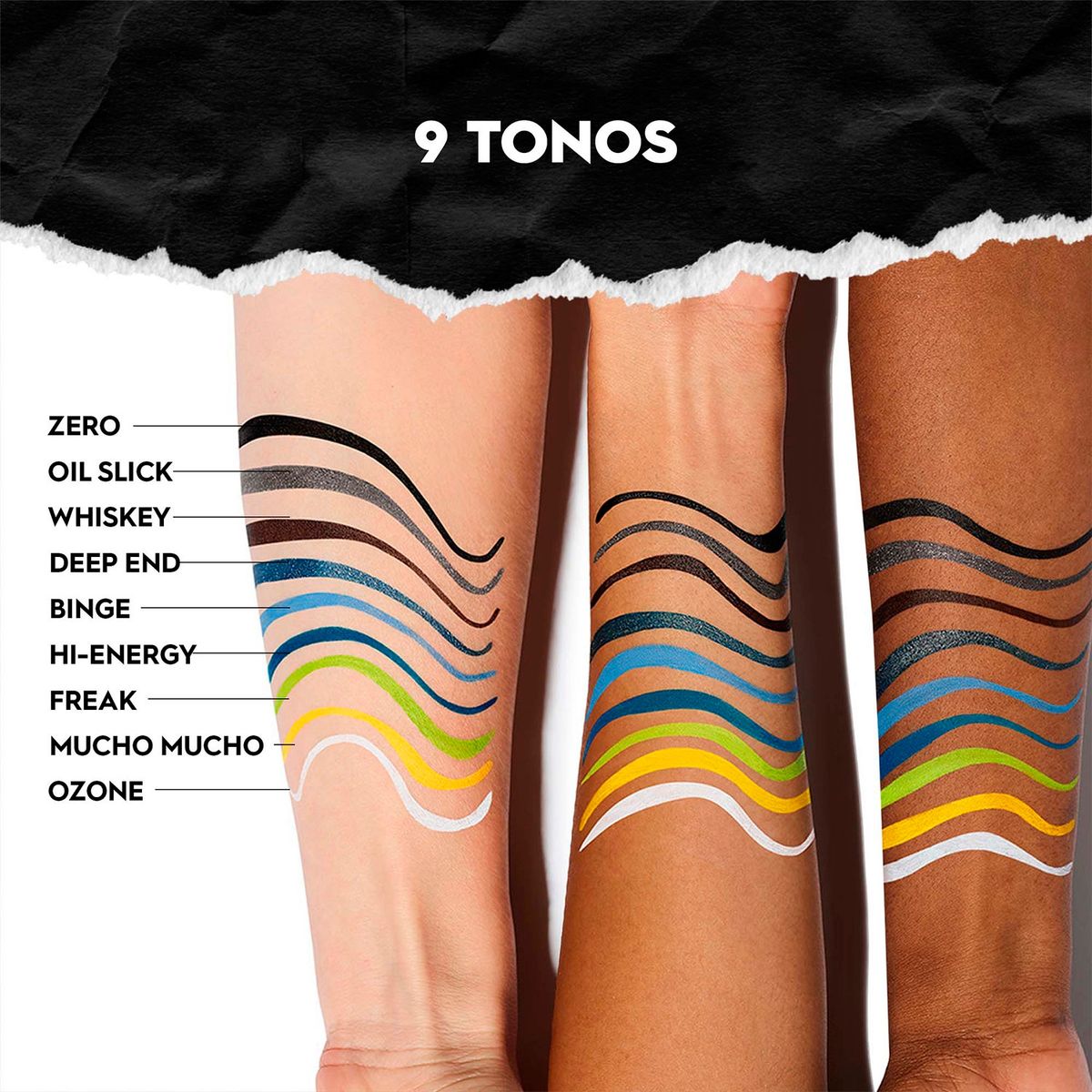 URBAN DECAY - Delineador De Ojos 24/7 Ink Liners- Shade 9 Zero Urban Decay
