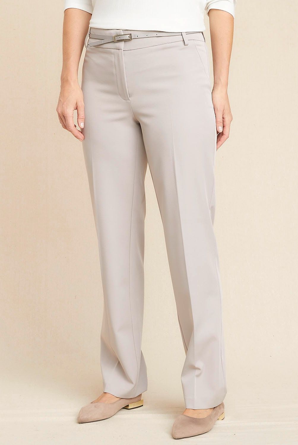 S COCCI - Pantalón Straight Tiro Alto Mujer S Cocci