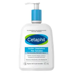 CETAPHIL - Loción Limpiadora para Pieles Sensibles 473 ml