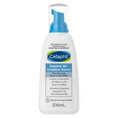 CETAPHIL - Espuma Limpiadora para Pieles Sensibles 236 ml