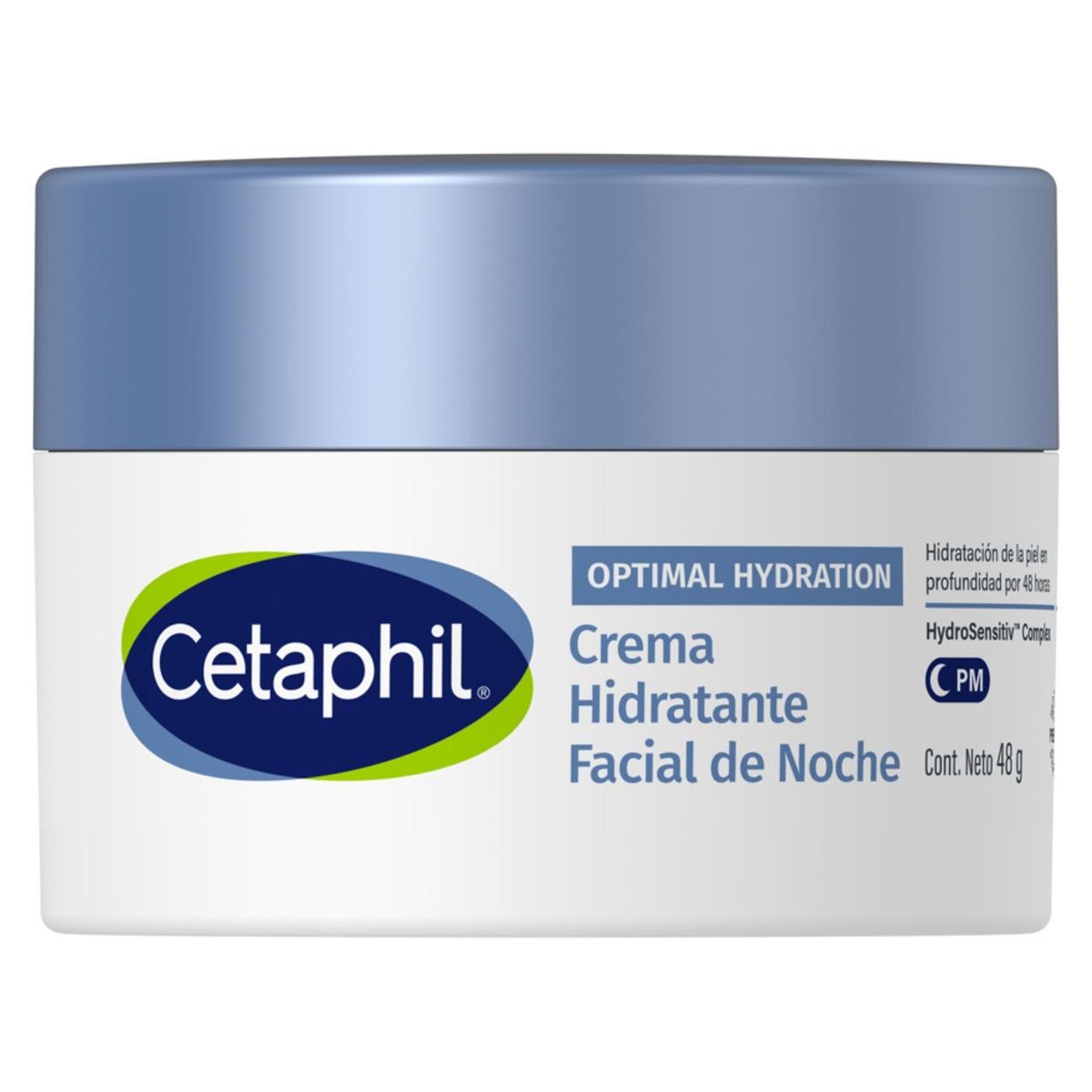 CETAPHIL - Crema Hidratante de Noche Optimal Hydration 48 grs Cetaphil