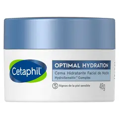 CETAPHIL - Crema Hidratante de Noche Optimal Hydration 48 grs