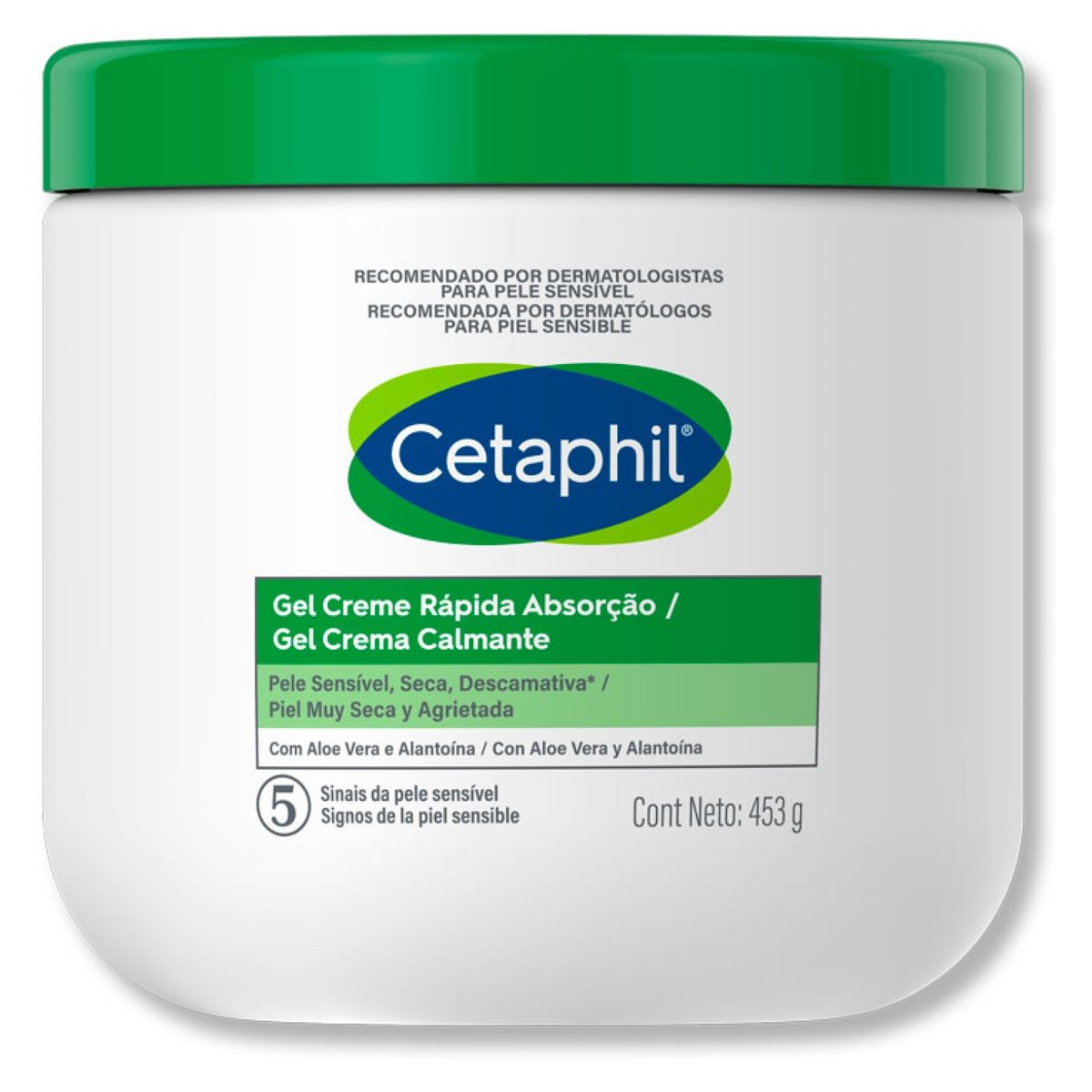 CETAPHIL - Gel Calmante Aloe Vera 453 grs Cetaphil