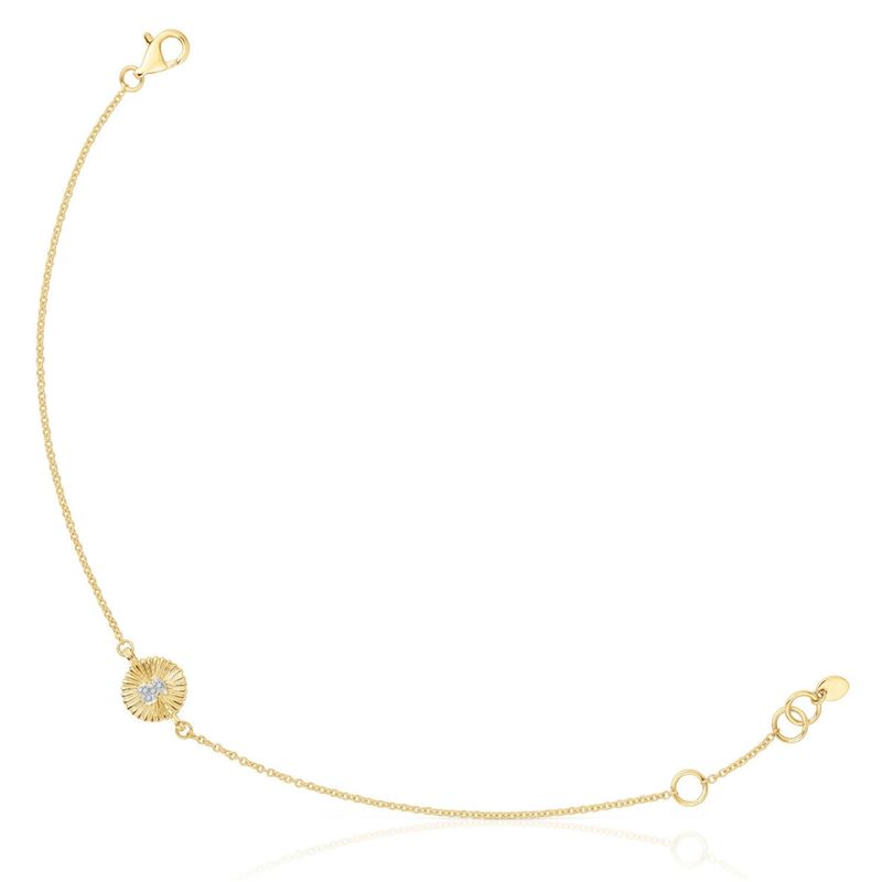 TOUS - Pulsera De Oro Diamantes Iris Mujer Tous