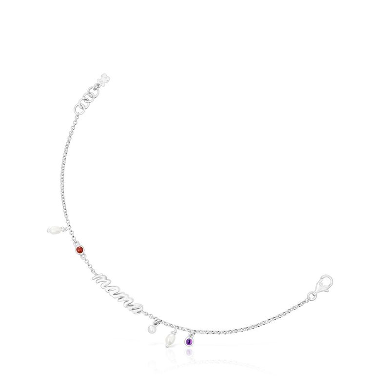 TOUS - Pulsera Mamá De Plata Mujer Tous