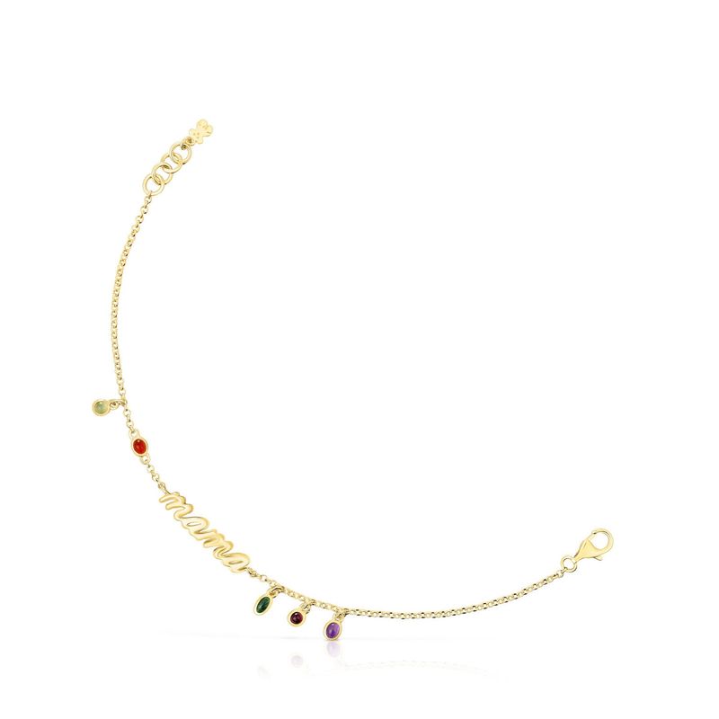 TOUS - Pulsera Mamá Vermeil Mujer Tous