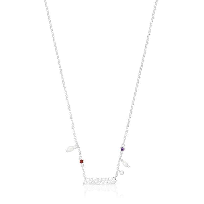 TOUS - Collar Mama De Plata Mujer Tous