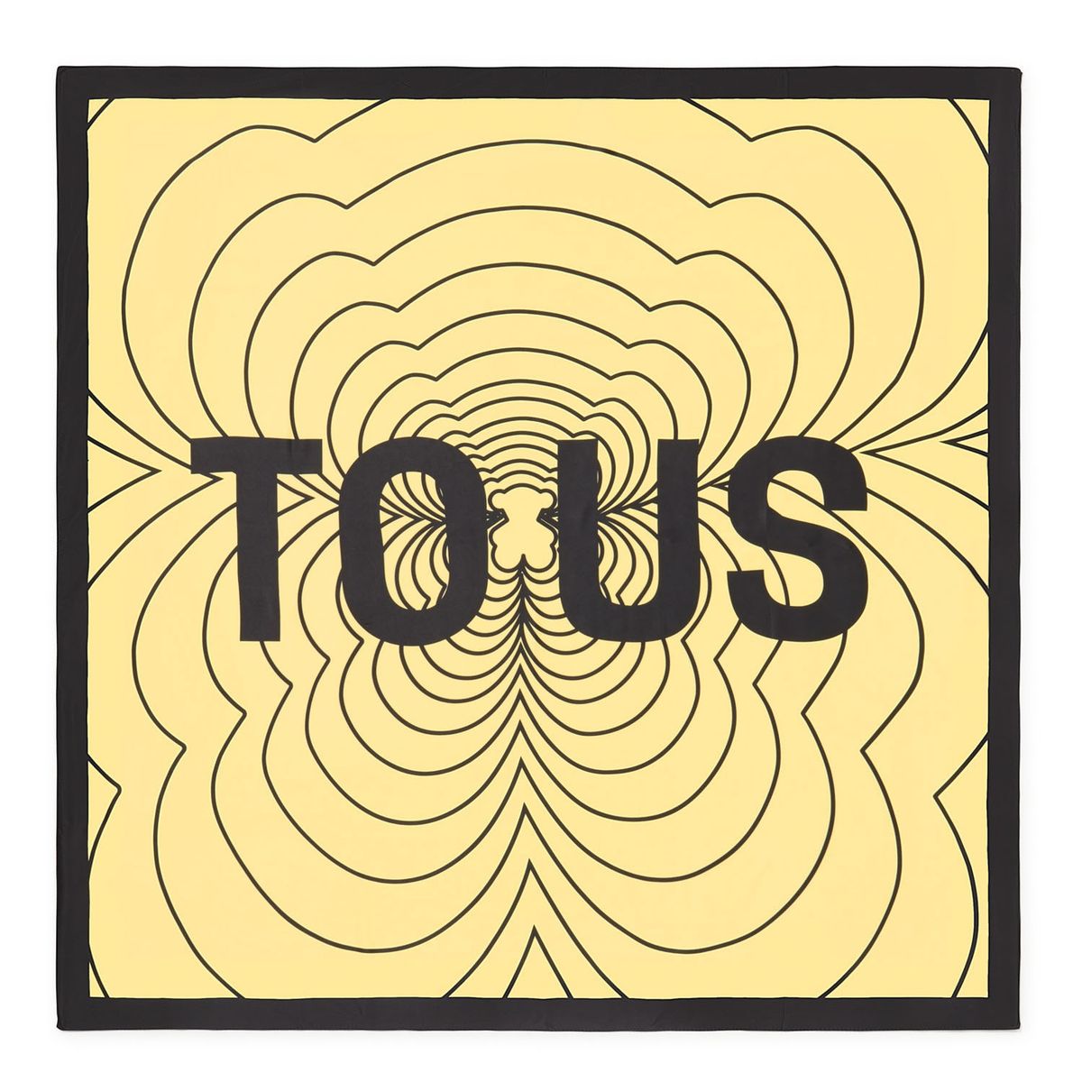 TOUS - Pañuelo Amarillo Maar Mujer Tous