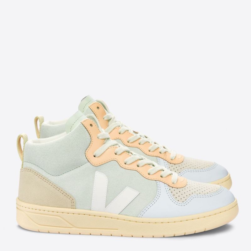 VEJA - V-15 Zapatilla Urbana Mujer Azul Veja