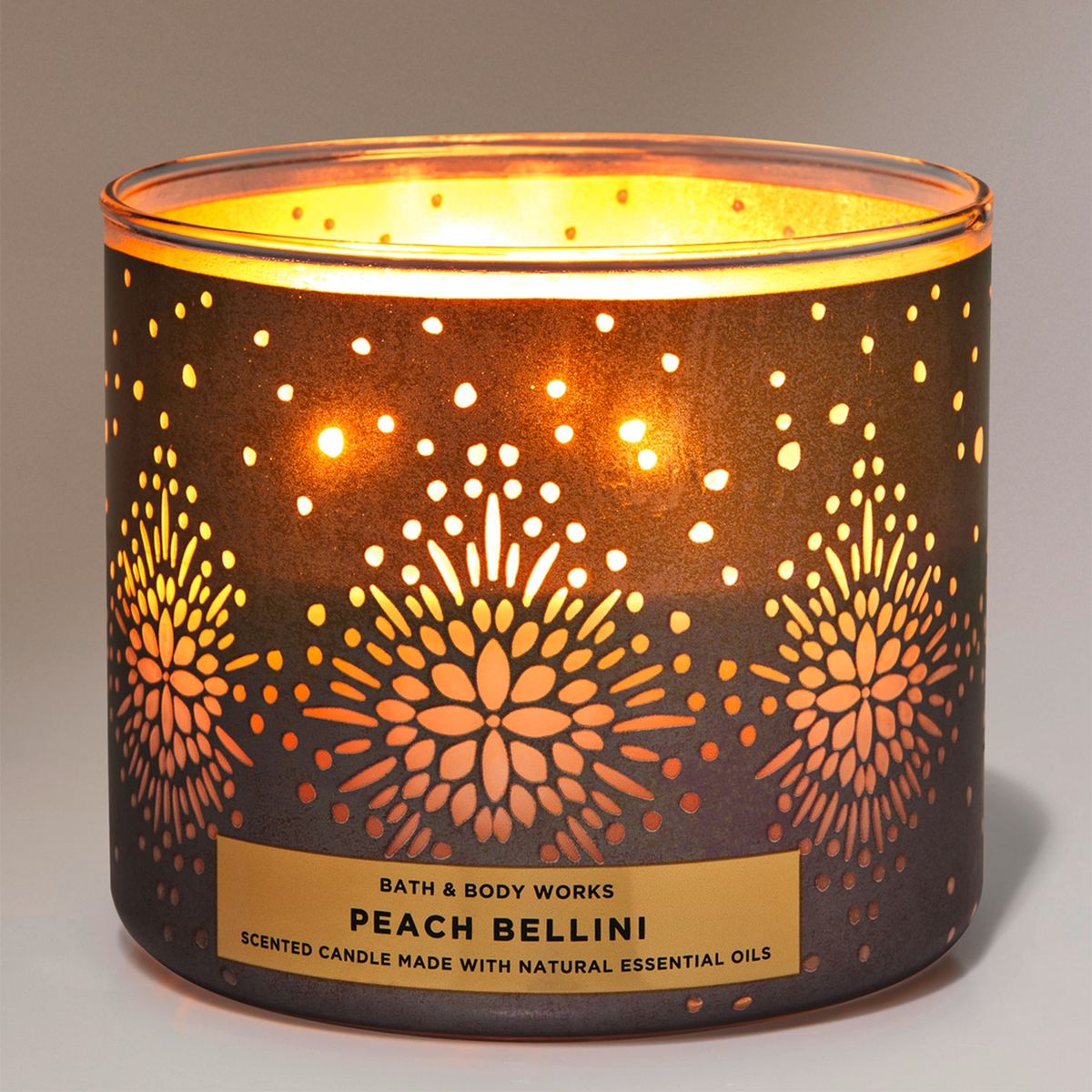 BATH & BODY WORKS - Vela Grande Peach Bellini 429ml Bath & Body Works