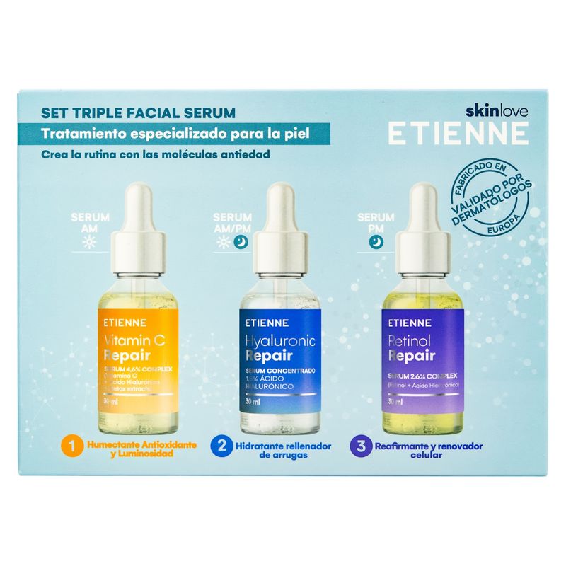 ETIENNE - Set Triple Sérum Etienne
