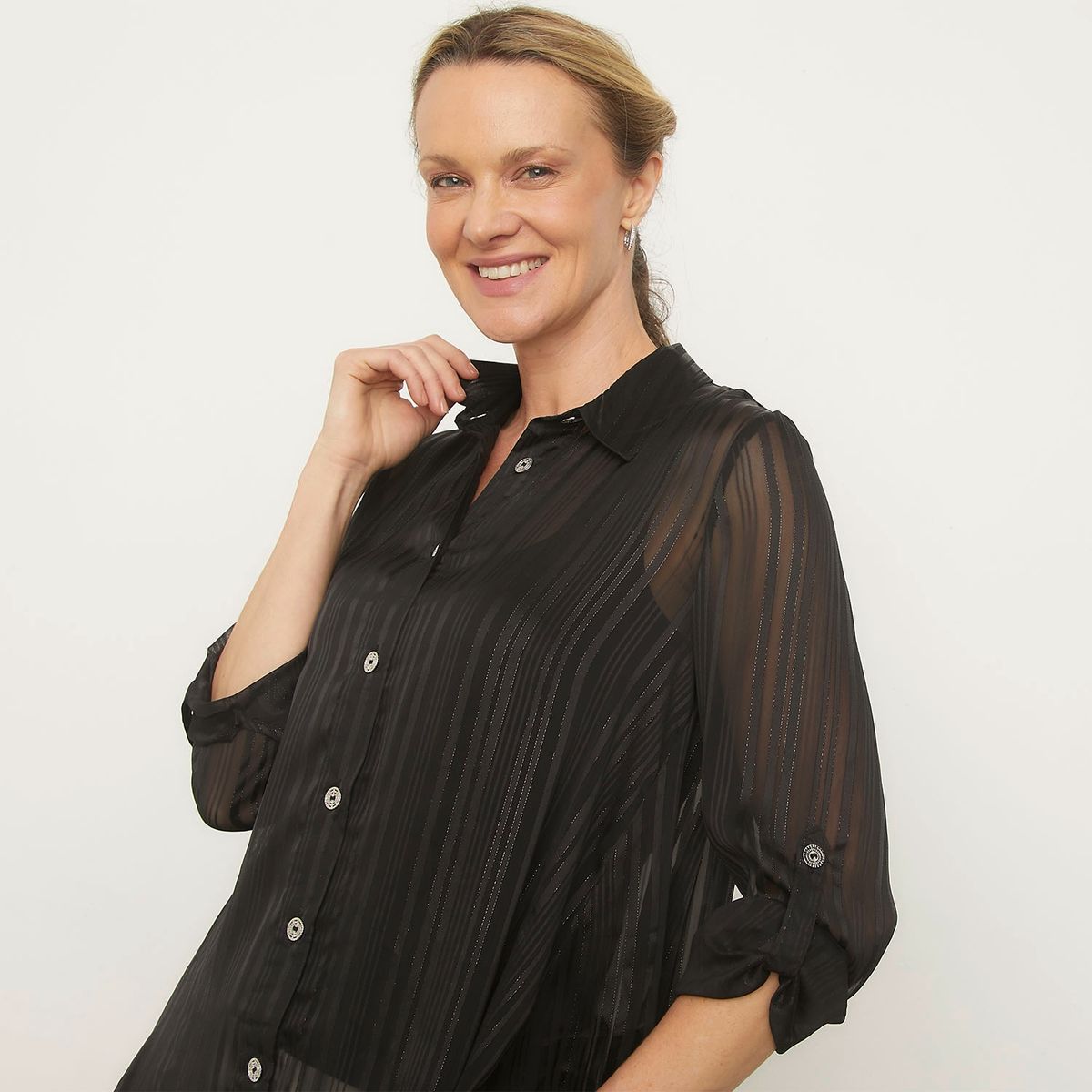 S COCCI - Blusa Manga Larga Fiesta Mujer S.Cocci