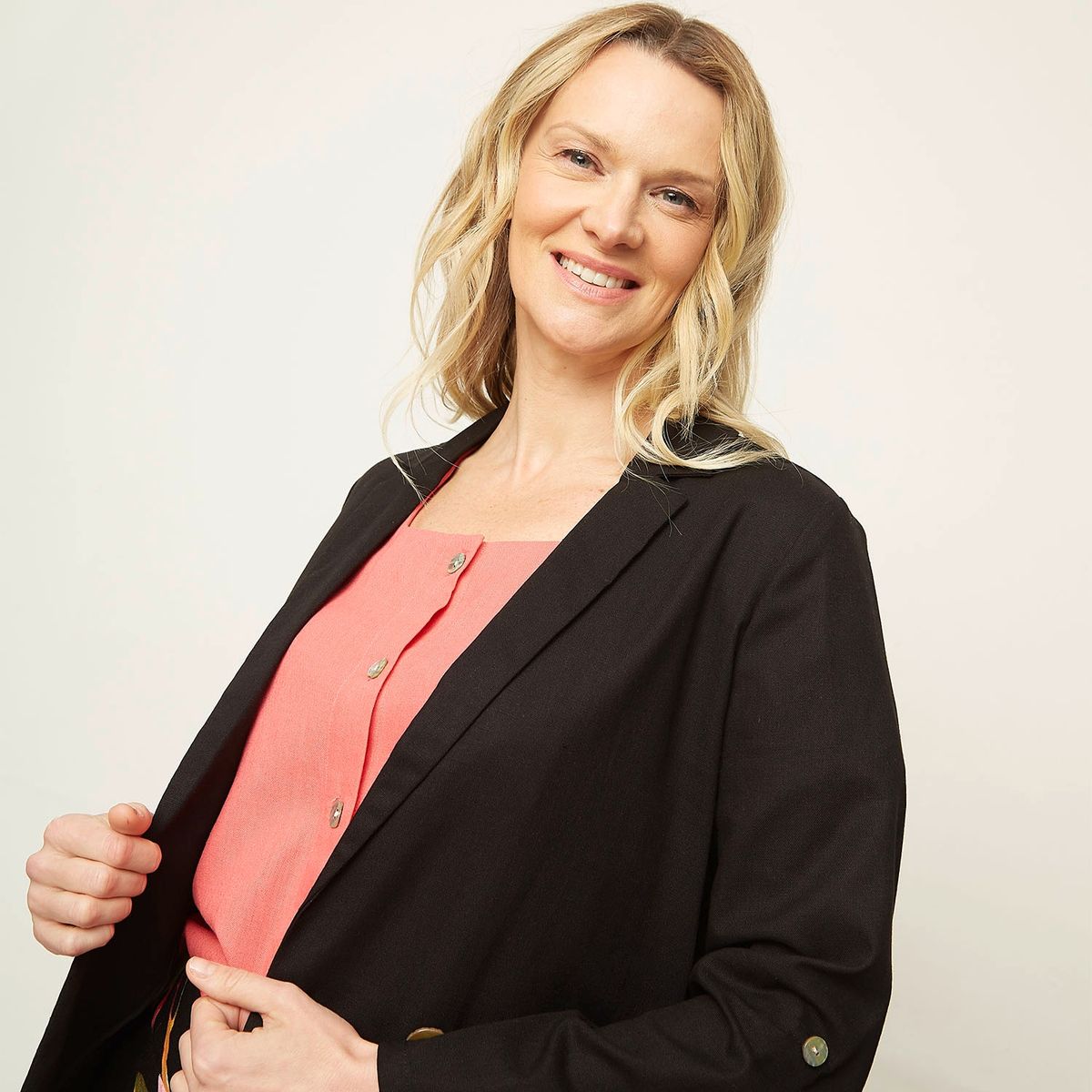 S COCCI - Blazer Mujer Stefano Cocci