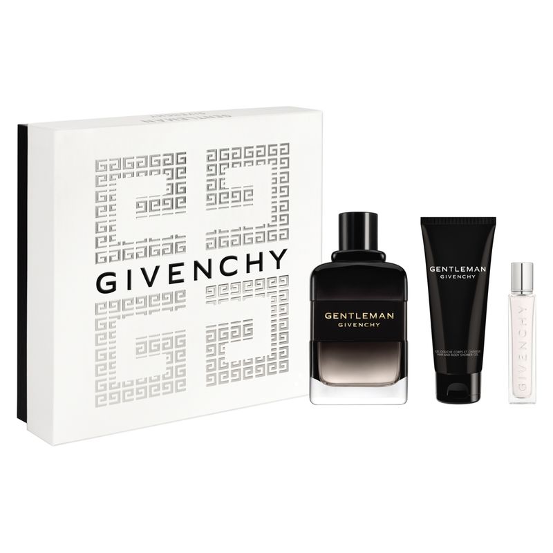 GIVENCHY - Set Gentleman Eau de Parfum Boisee 100ml + Shower Gel 75ml + Travel Size 12 ml 
