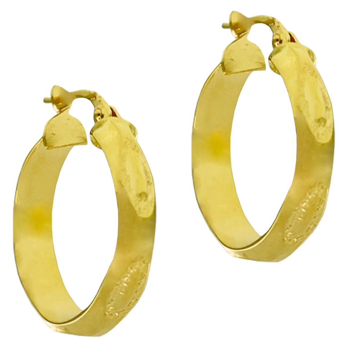 FIGAL ALTA JOYERIA - Aros Oro 18K Lisa Mujer Figal Alta Joyeria