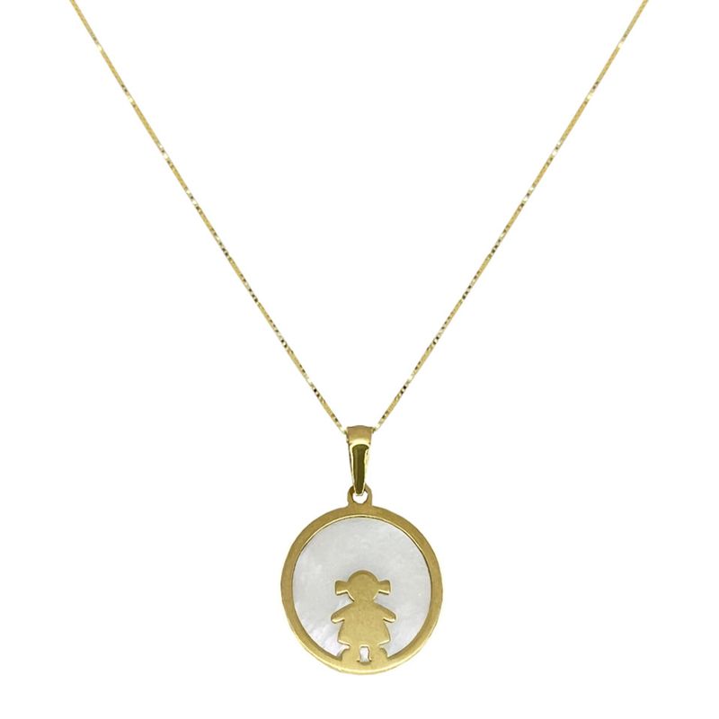 FIGAL ALTA JOYERIA - Collar Oro 18K Mujer Nacar Figal Alta Joyeria