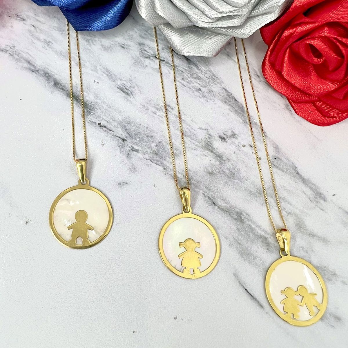 FIGAL ALTA JOYERIA - Collar Oro 18K Mujer Nacar Figal Alta Joyeria