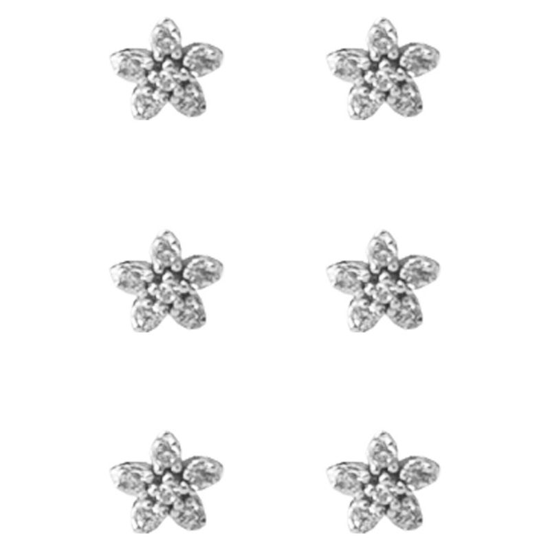 FIGAL ALTA JOYERIA - Set 3 Aros Plata 925 Blancos Mujer Figal Alta Joyeria