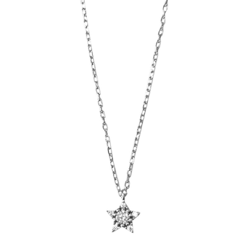 FIGAL ALTA JOYERIA - Collar Plata 925 Estrella Mujer Figal Alta Joyeria
