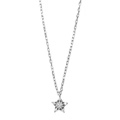 FIGAL ALTA JOYERIA - Collar Plata 925 Estrella Mujer