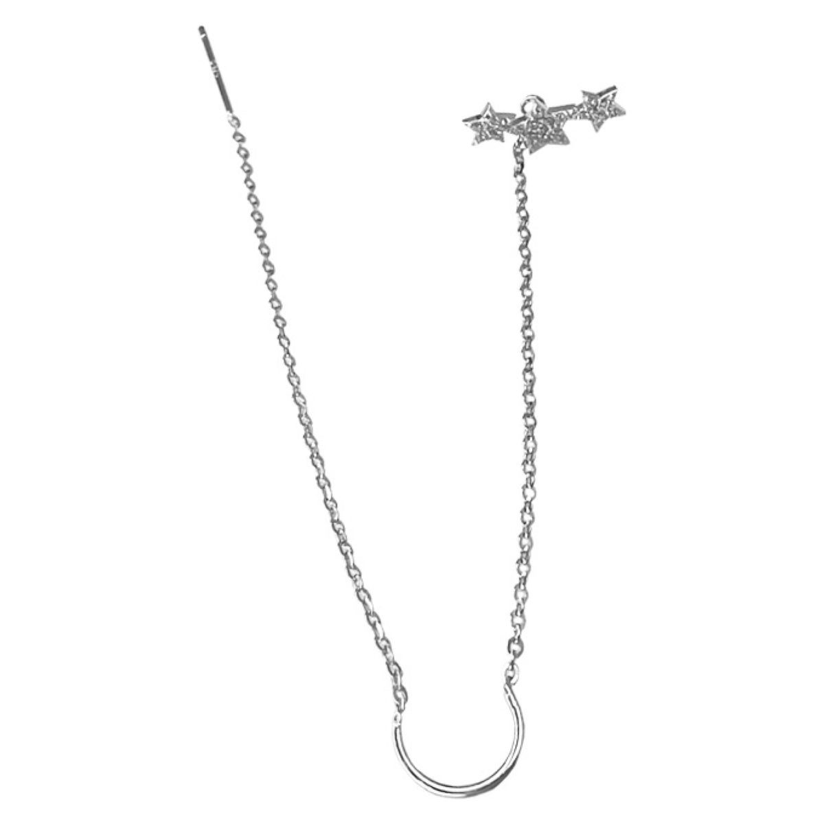 FIGAL ALTA JOYERIA - Aros Estrella Largo Mujer Figal Alta Joyeria