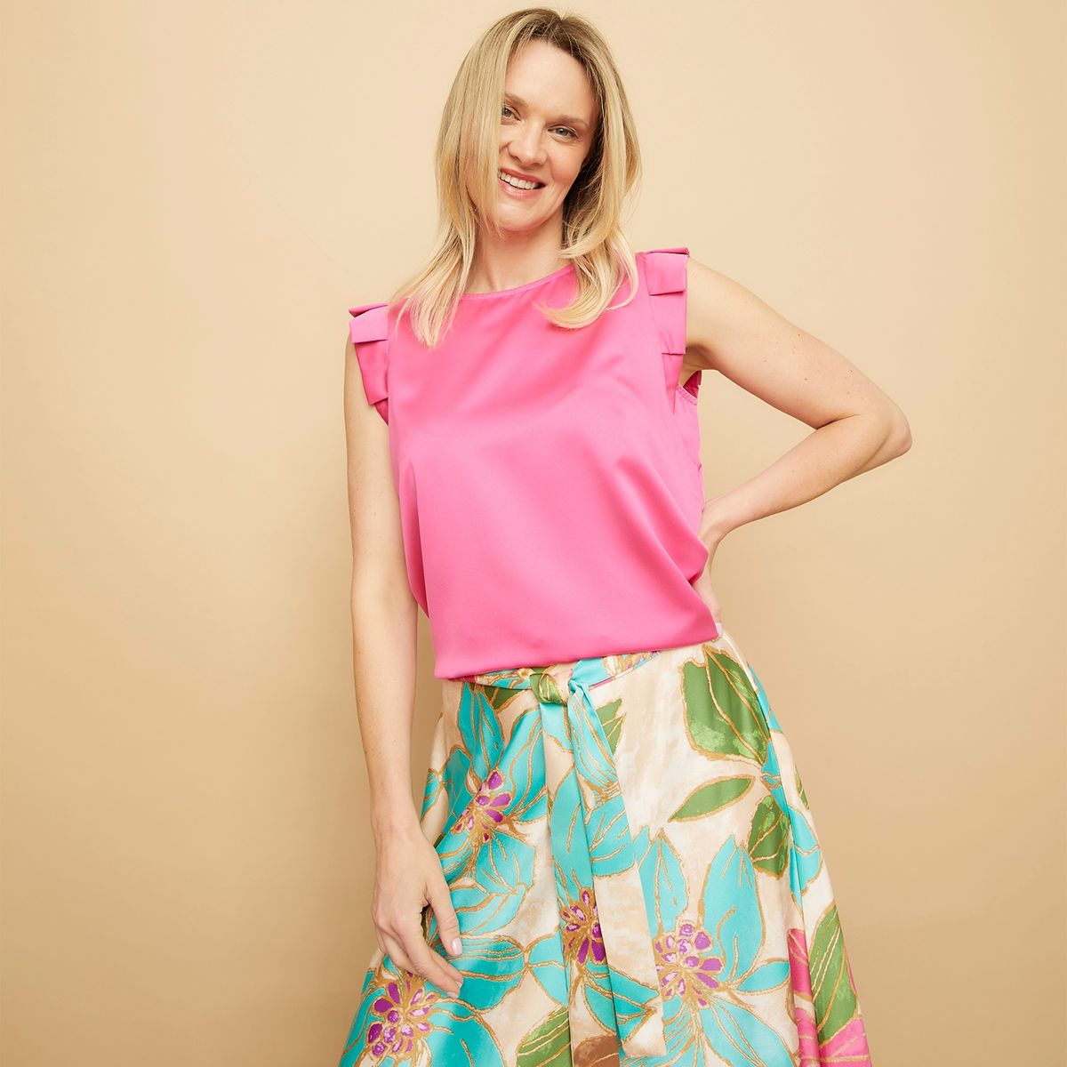 S COCCI - Blusa Sin Mangas Mujer S.Cocci