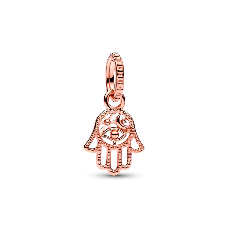 PANDORA - Colgante Rose Hamsa Mano Protectora Mujer Pandora