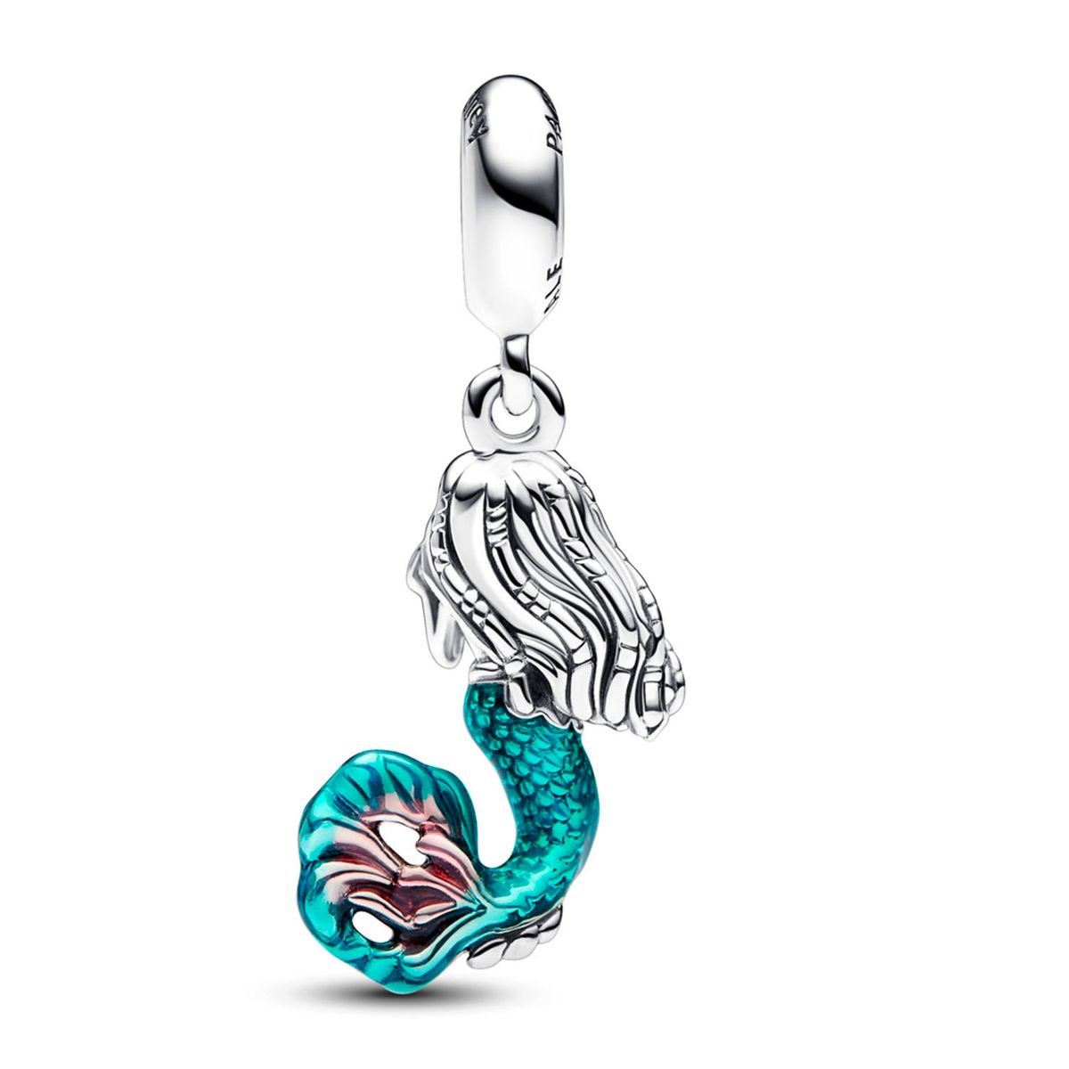 PANDORA - Charm Colgante En Plata Disney La Sirenita Ariel Mujer Pandora