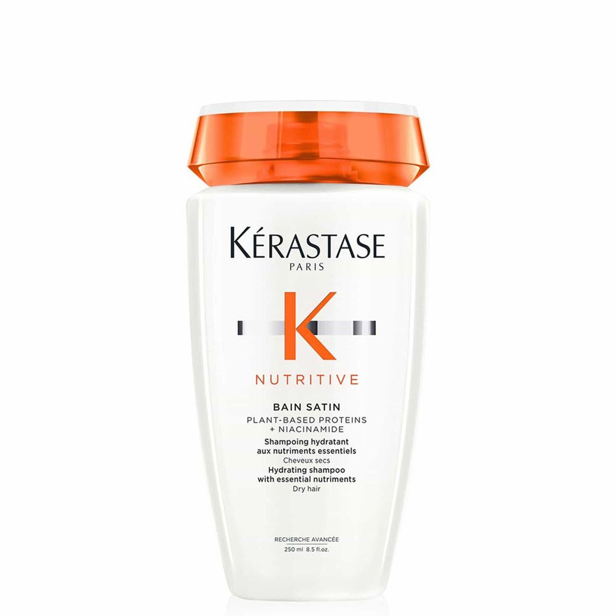 KERASTASE - Shampoo Hidratante Cabello Seco Nutritive Bain Satín 250 ml Kerastase