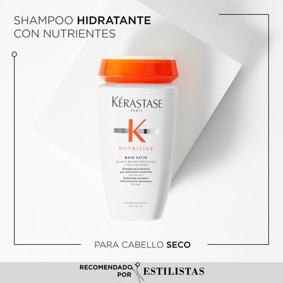 Imagen 2 del producto Shampoo Hidratante Cabello Seco Nutritive Bain Satín 250 ml