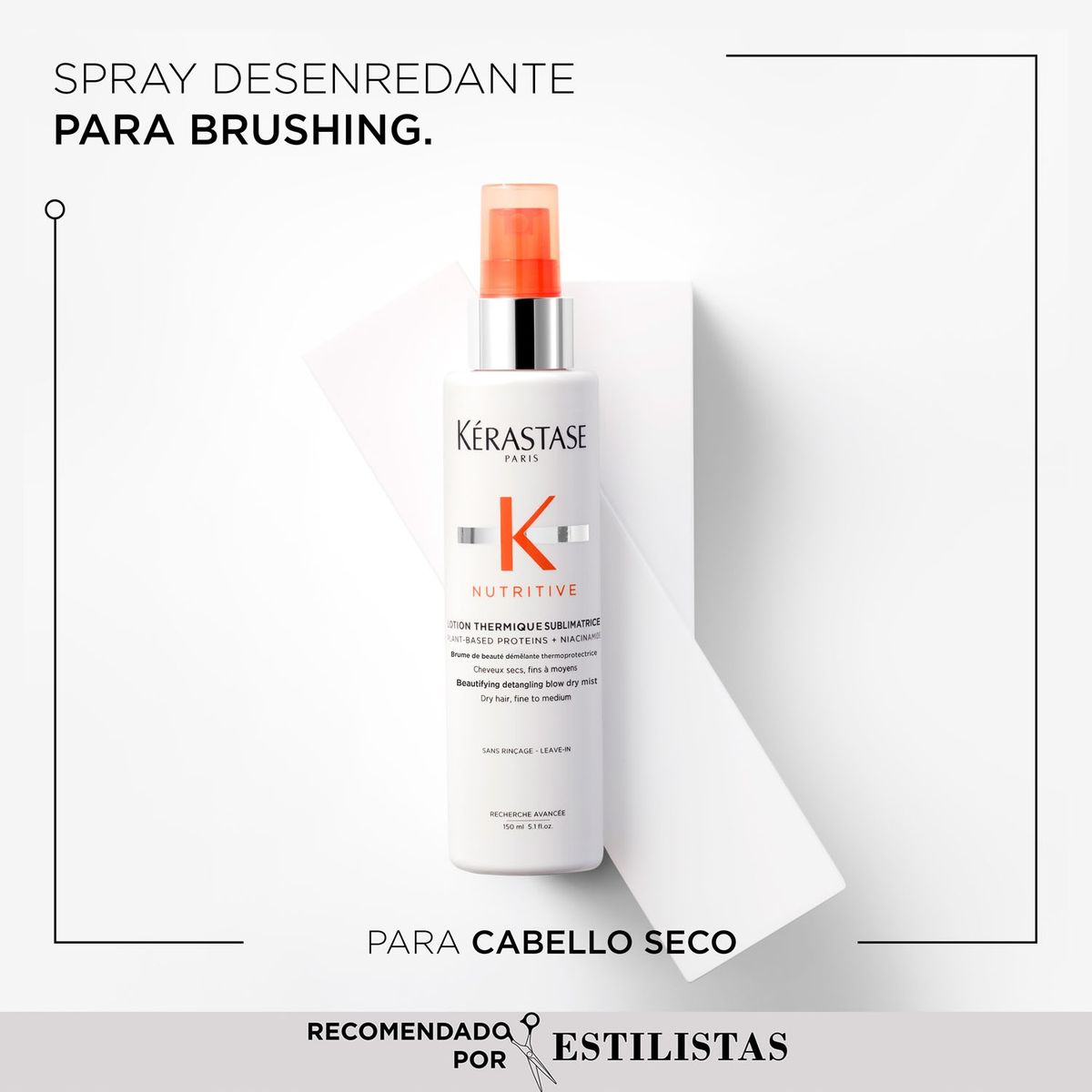 KERASTASE - Spray Termo-protector Desenredante Nutritive Lotion Thermique Sublimatrice 150 ml Kerastase