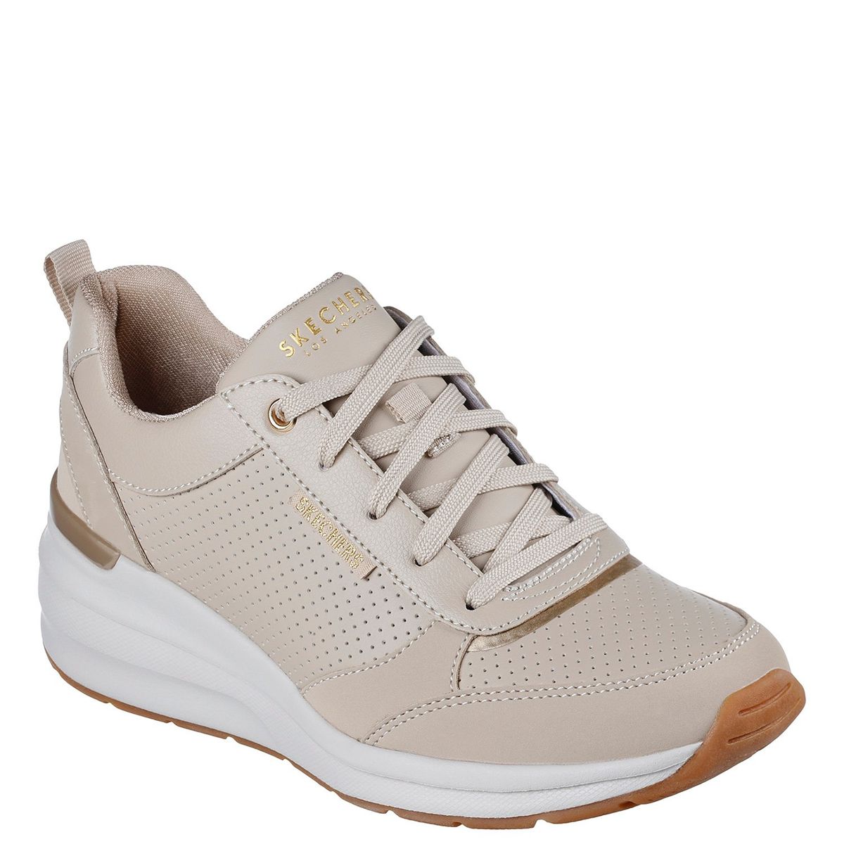 SKECHERS - Billion Zapatilla Urbana Mujer Beige Skechers