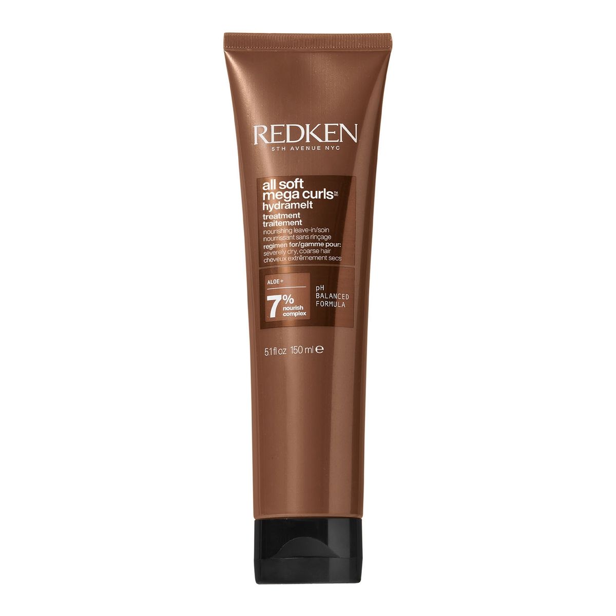 REDKEN - Tratamiento Leave-In Hidratante Cabello Rizado y Seco Hydramelt All Soft Mega Curls 150ml Redken