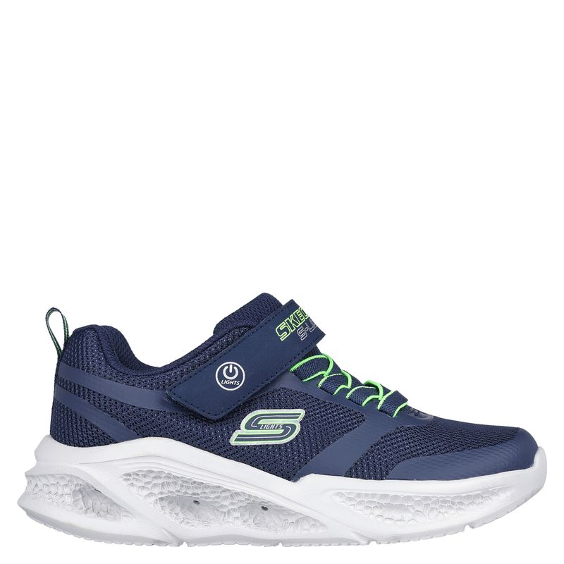 SKECHERS - Meteor-Lights Zapatilla Urbana Niño Con Luces Azul (26 A 33) Skechers