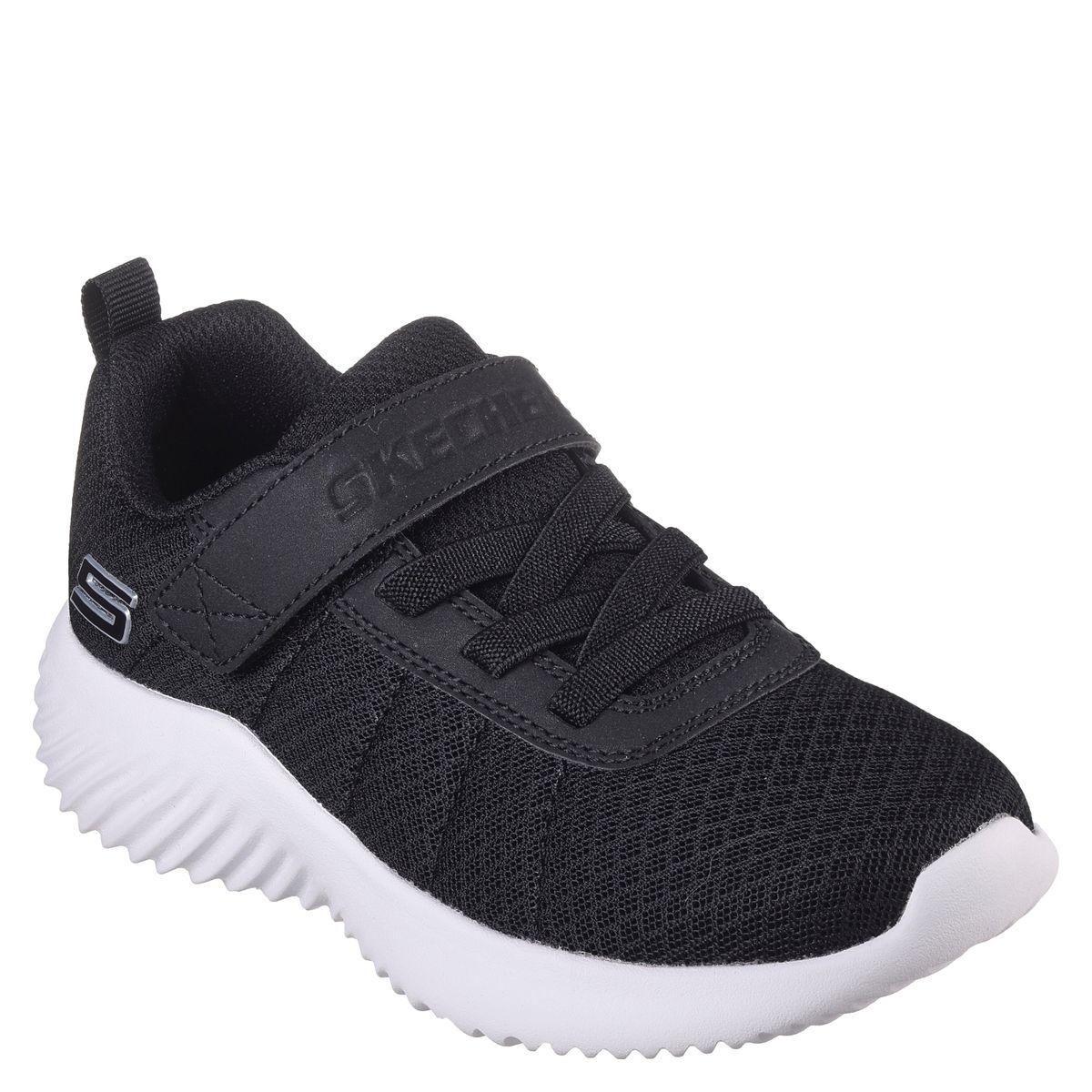 SKECHERS - Bounder Zapatilla Urbana Niño Negro (26 a 33) Skechers