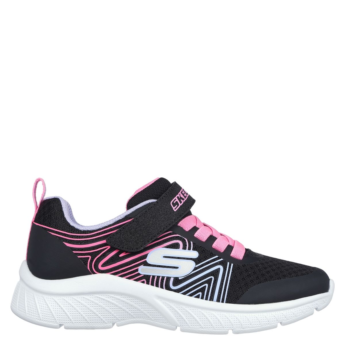 SKECHERS - Microspec Plus Zapatilla Urbana Niña Negro (26 a 33) Skechers