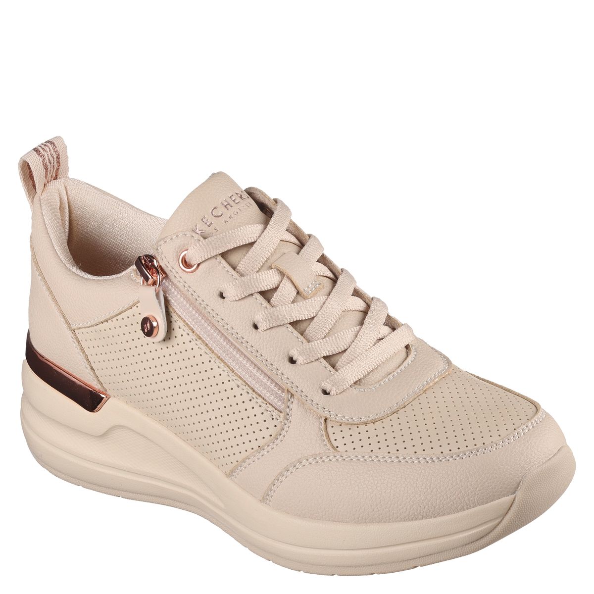 SKECHERS - Billion 2 Zapatilla Urbana Mujer Beige Skechers