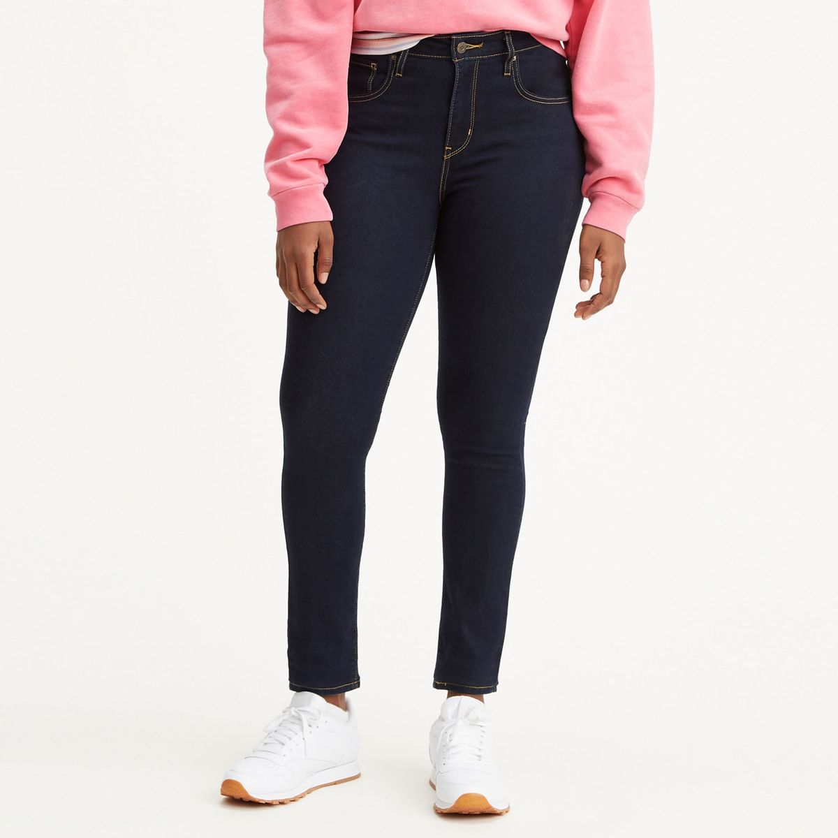 LEVIS - Jeans Mujer 721 High Rise Skinny Azul  Levis