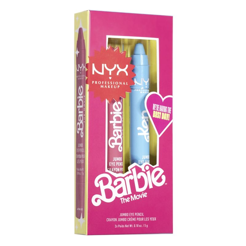 NYX PROFESSIONAL MAKEUP - Kit 2 Jumbo Eye Pencil Barbie The Movie Nyx Professional Makeup