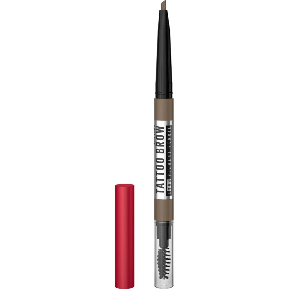 MAYBELLINE - Lapiz de Ceja Tattoo Brow 36H Pencil - Grey Brown Maybelline