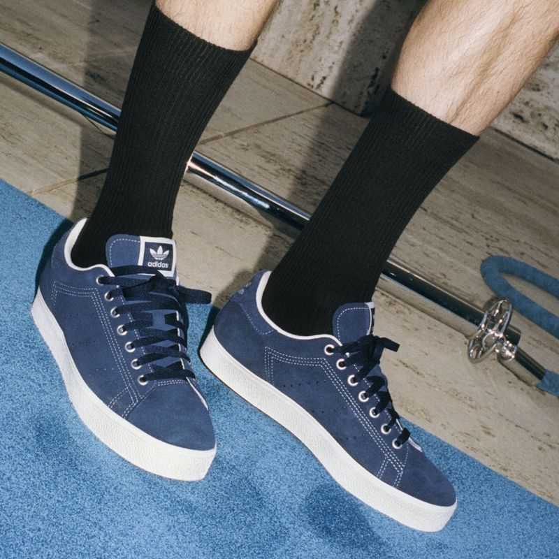 ADIDAS ORIGINALS - Stan Smith Cs Zapatilla Urbana Hombre Cuero Azul Adidas Originals