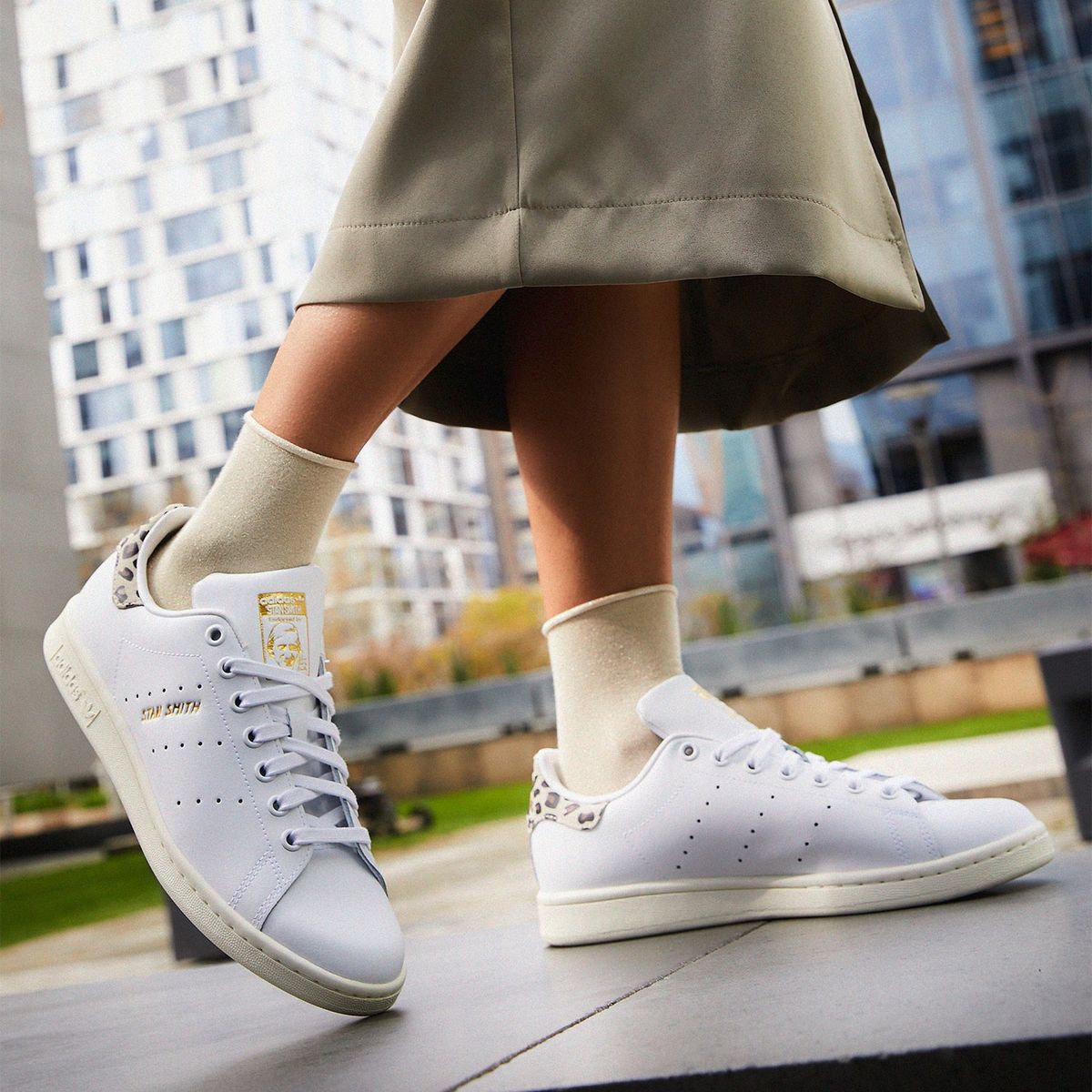 ADIDAS ORIGINALS - Stan Smith Zapatilla Urbana Mujer Cuero Blanca Adidas Originals