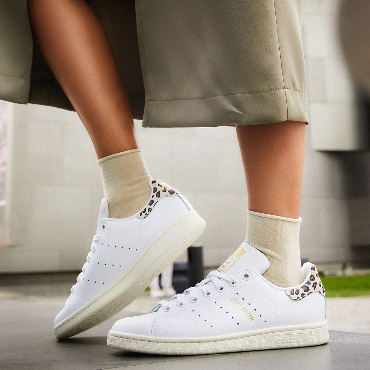 ADIDAS ORIGINALS - Stan Smith Zapatilla Urbana Mujer Cuero Blanca Adidas Originals