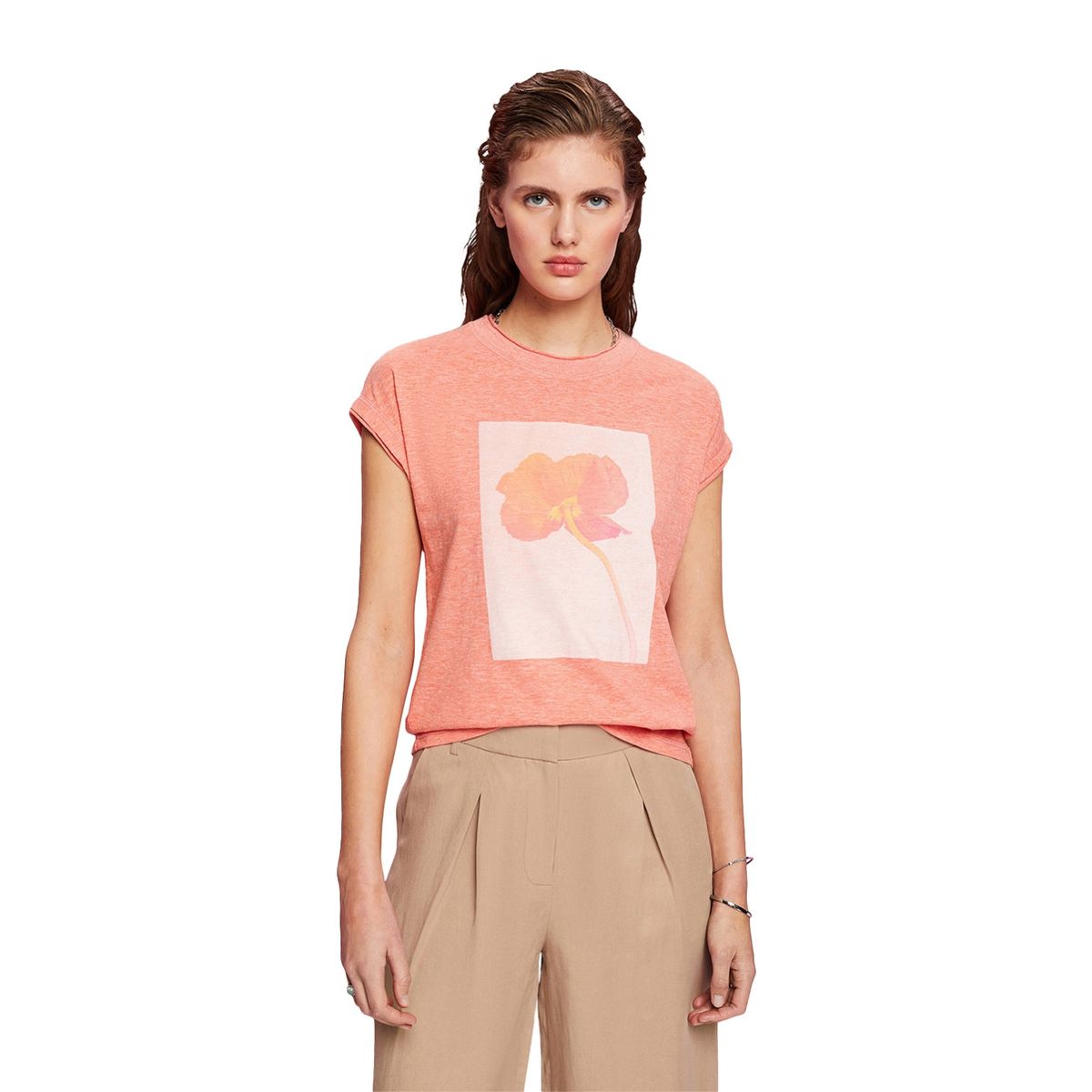 ESPRIT - Polera Manga Corta Mujer Esprit