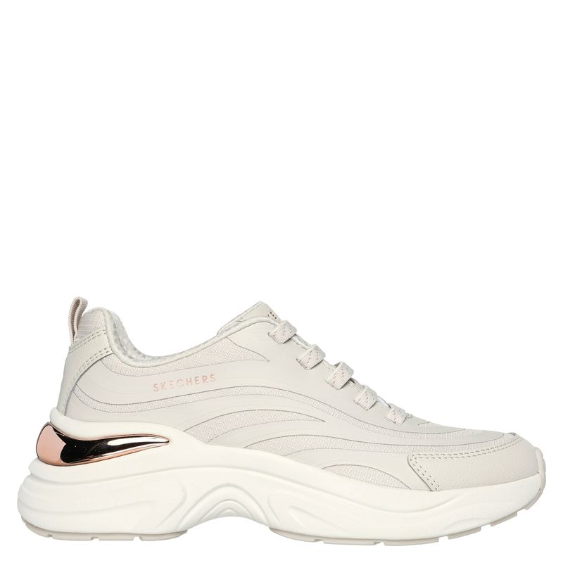 SKECHERS - Hazel Zapatilla Urbana Mujer Beige Skechers