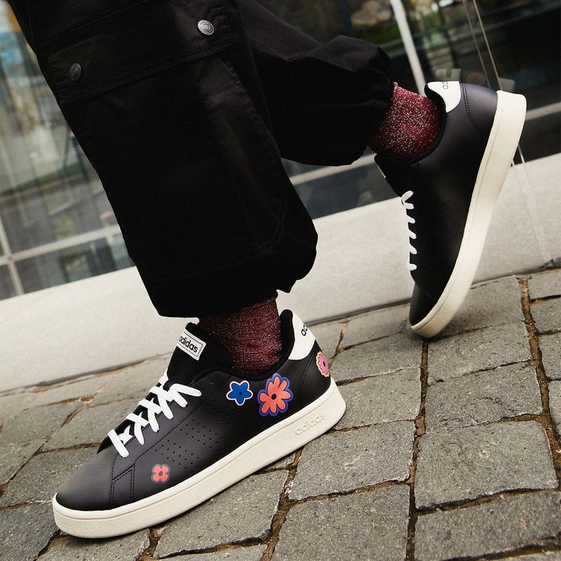 ADIDAS - Advantage Base Zapatilla Urbana Mujer Negra Adidas