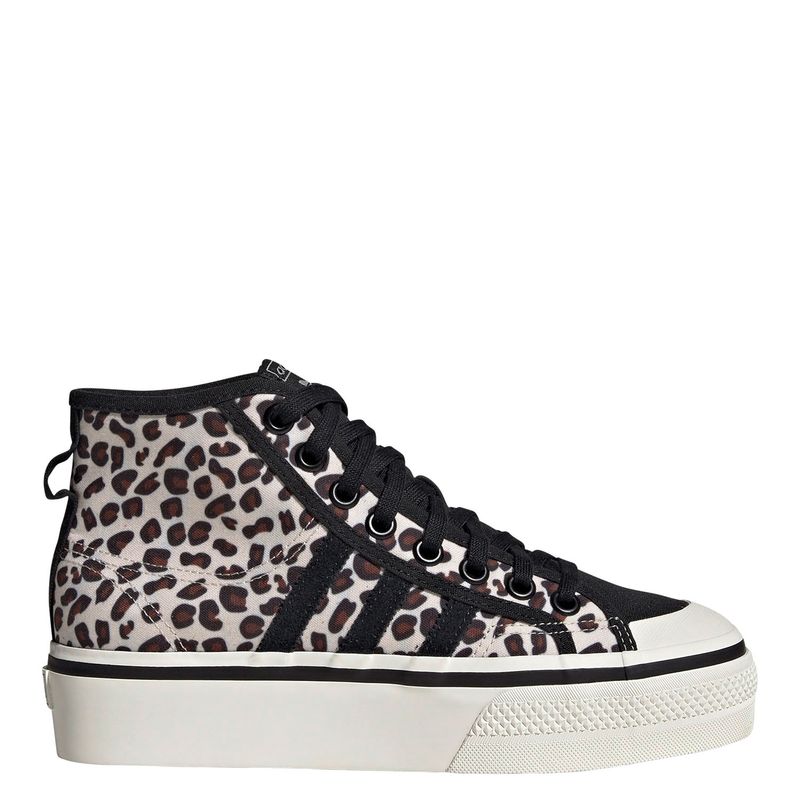 ADIDAS ORIGINALS - Nizza Platform Mid Zapatilla Urbana Mujer Blanco Adidas Originals
