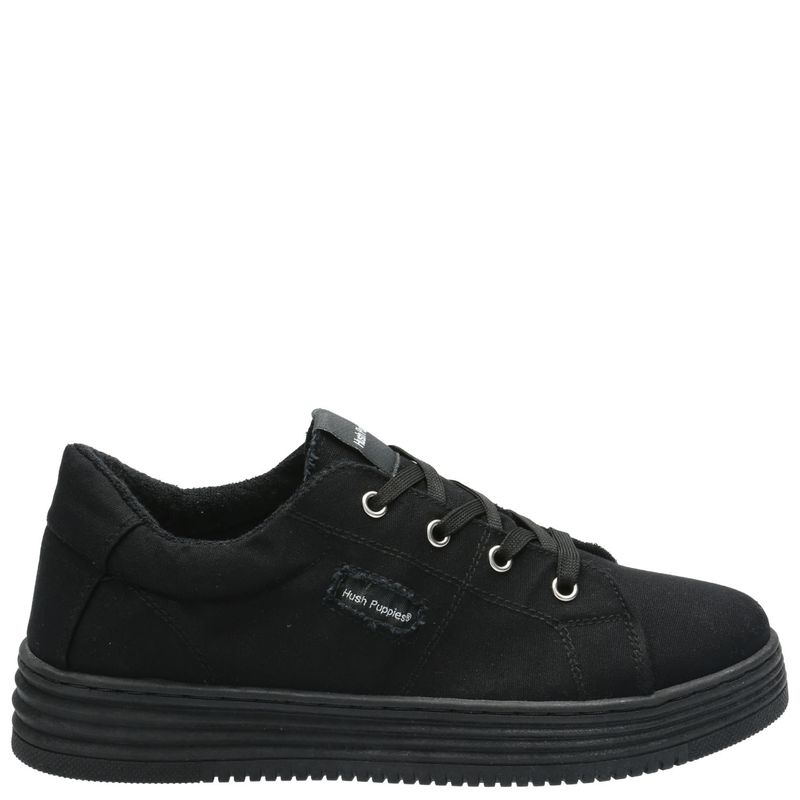 HUSH PUPPIES - Zapatilla Urbana Mujer Negro Hush Puppies