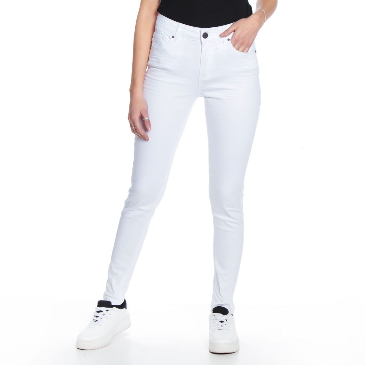 WADOS - Pantalón Recto Tiro Alto Mujer Wados